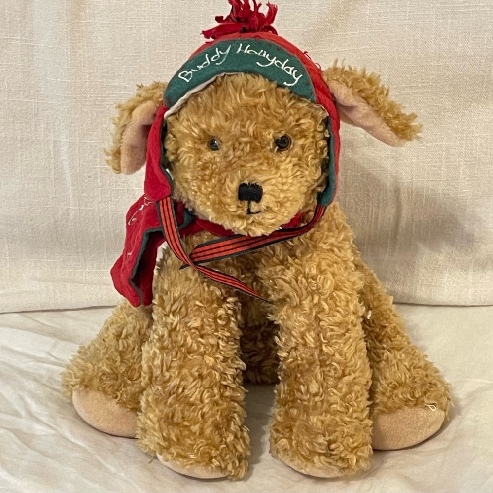 Golden Doodle Dog Plush Bunnies By The Bay Hallmark Buddy Hollyday
